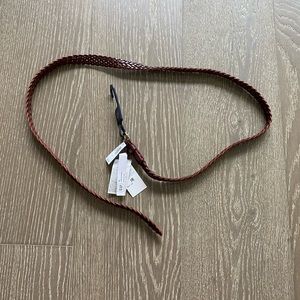 Gap brown braided belt